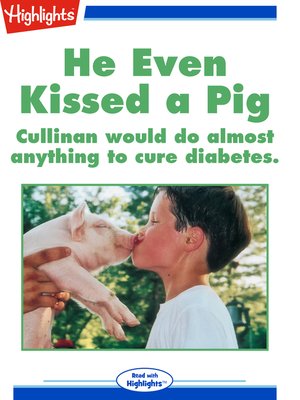 cover image of He even kissed a pig